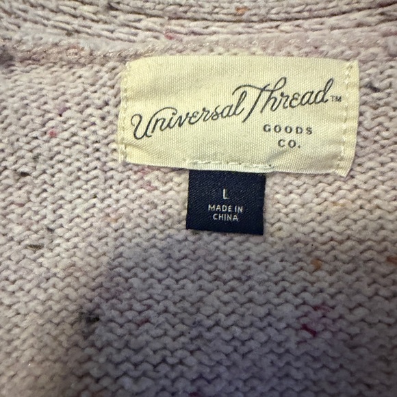 Universal Thread Lavender Button-Up Cardigan - Picture 2 of 3
